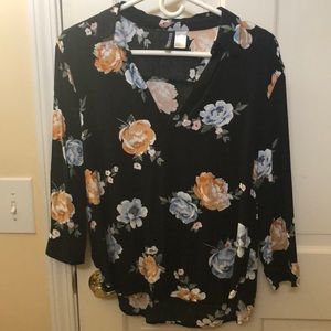 *SOLD*Floral blouse